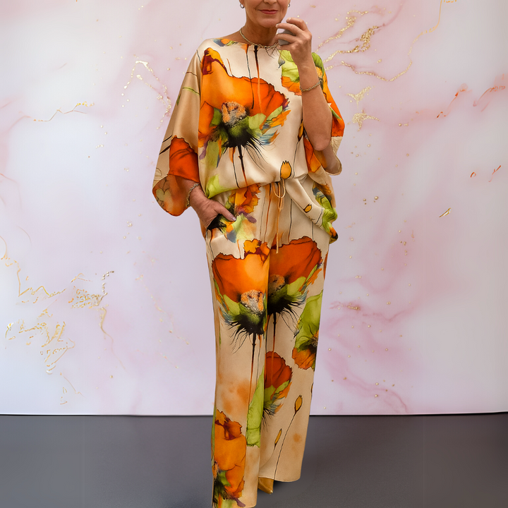 Maelora | Satin Two-Piece Women&