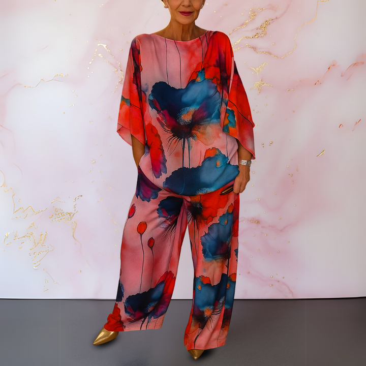 Maelora | Satin Two-Piece Women&