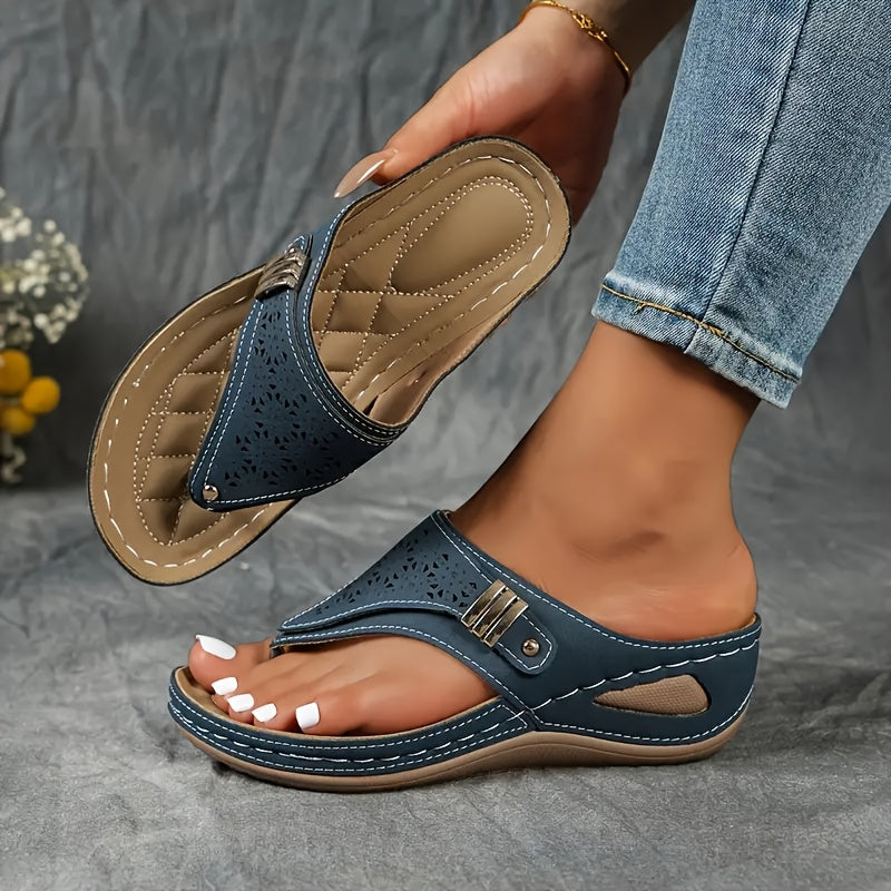 Sophia | Comfort Wedge Sandals