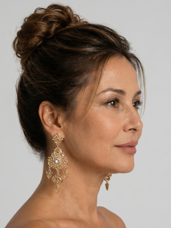Oriana Earrings - Gold