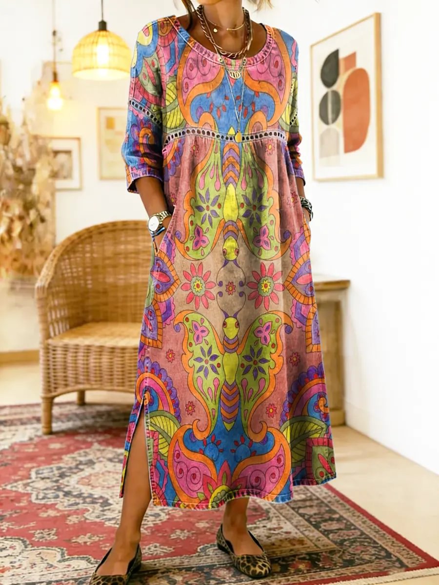 Incarnation Printed Dress