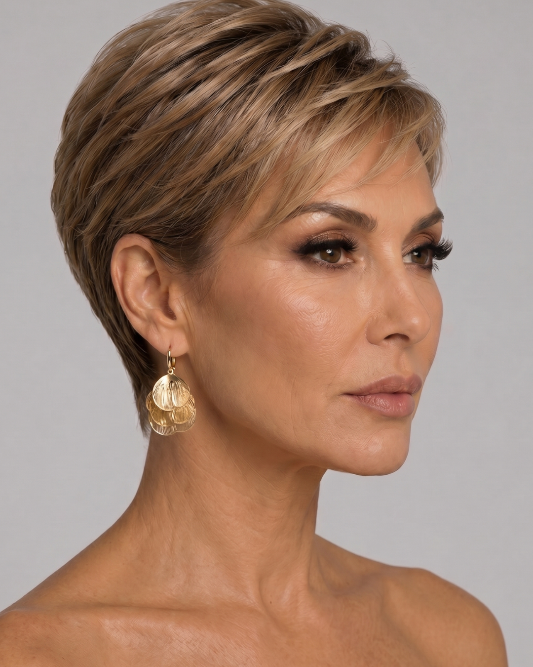 Zephyra Earrings - Gold