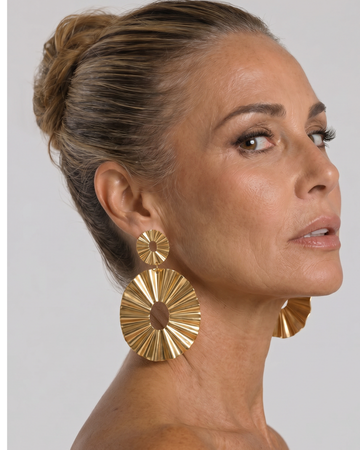 Eva Earrings - Gold