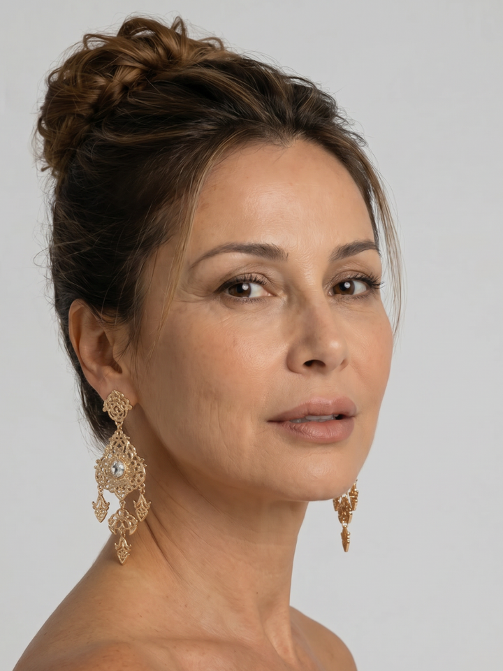 Oriana Earrings - Gold