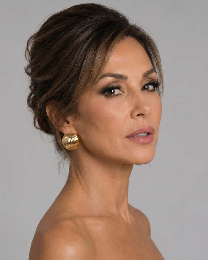 Calista Earrings - Gold