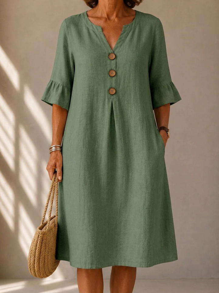 Eleanor™ | Button Dress