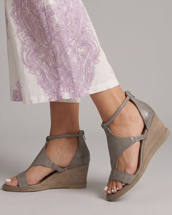Elokeza | Open Toe Wedge Comfort Sandals