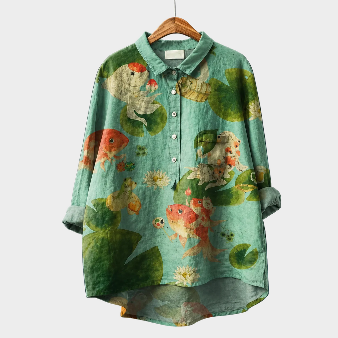 Yolanda | Elegant Summer Blouse