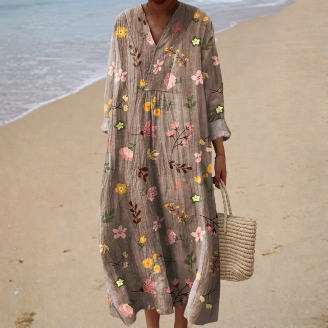 Summer Printed Dress that Enhances