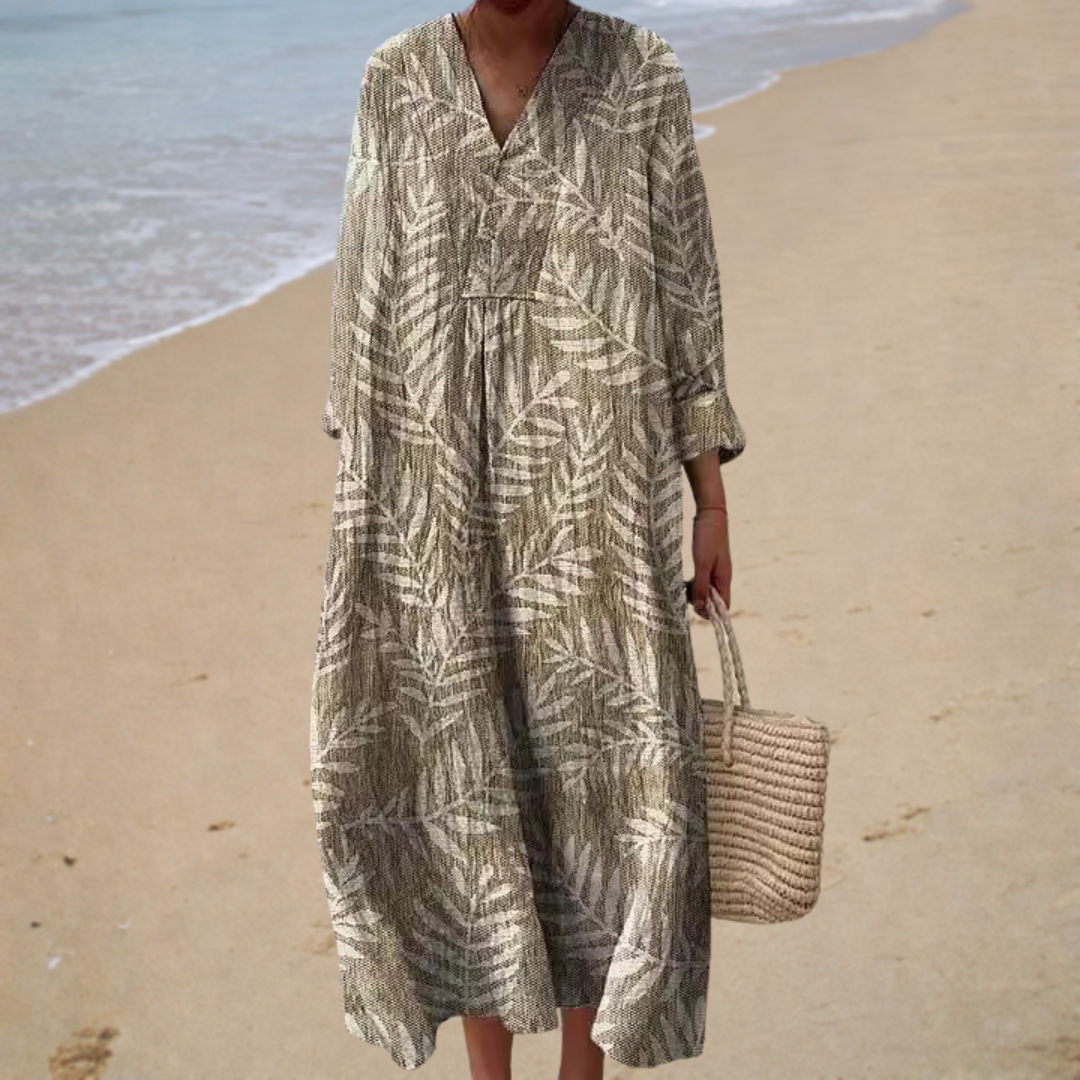Summer Printed Dress That Enhances