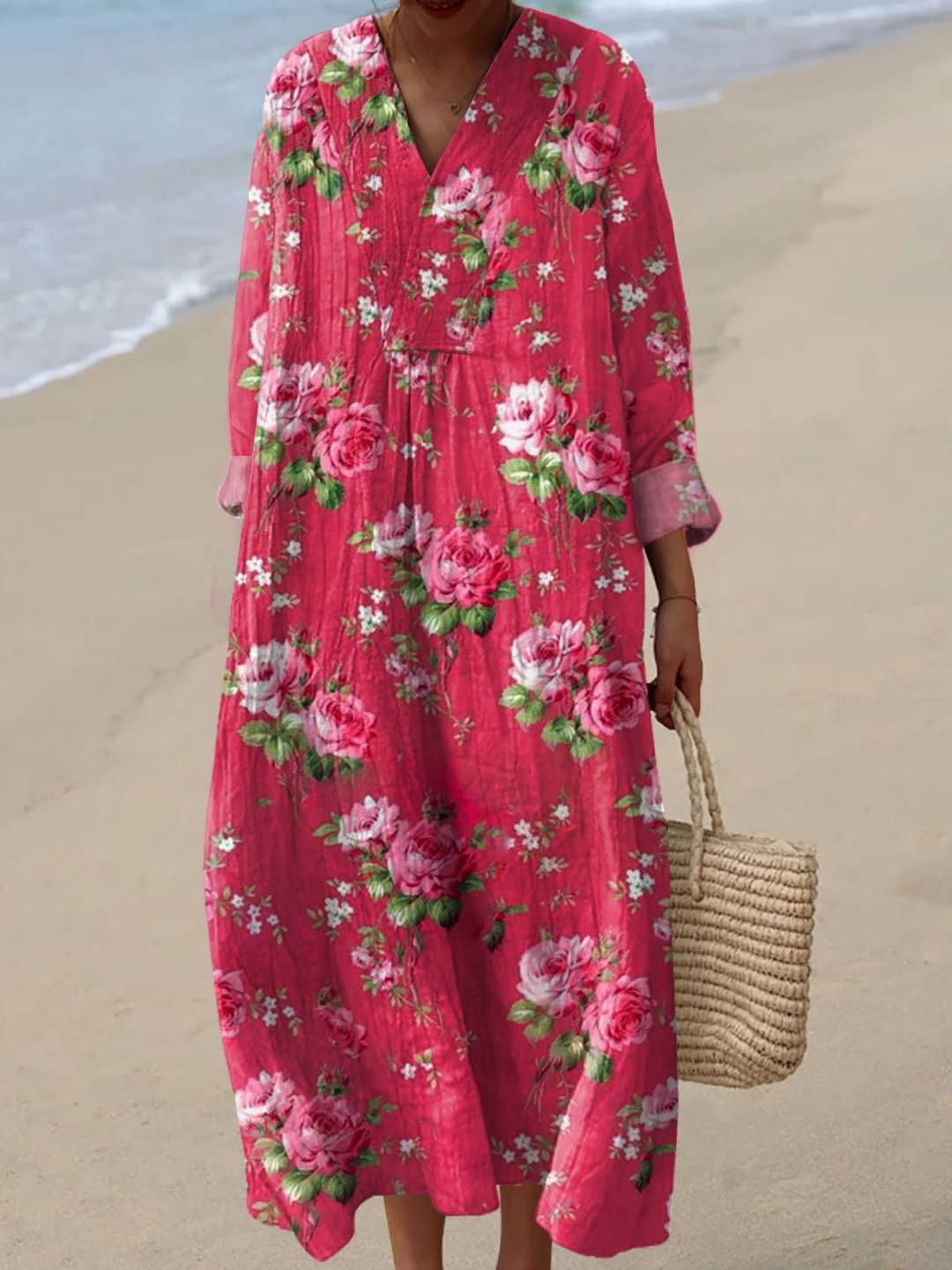 Wilma | Breezy Summer Dress with Long Sleeves