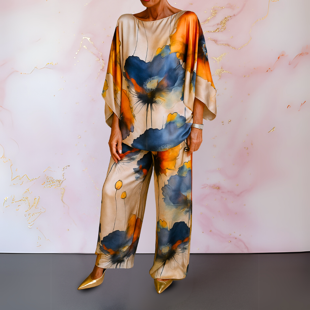 Maelora | Satin Two-Piece Women&