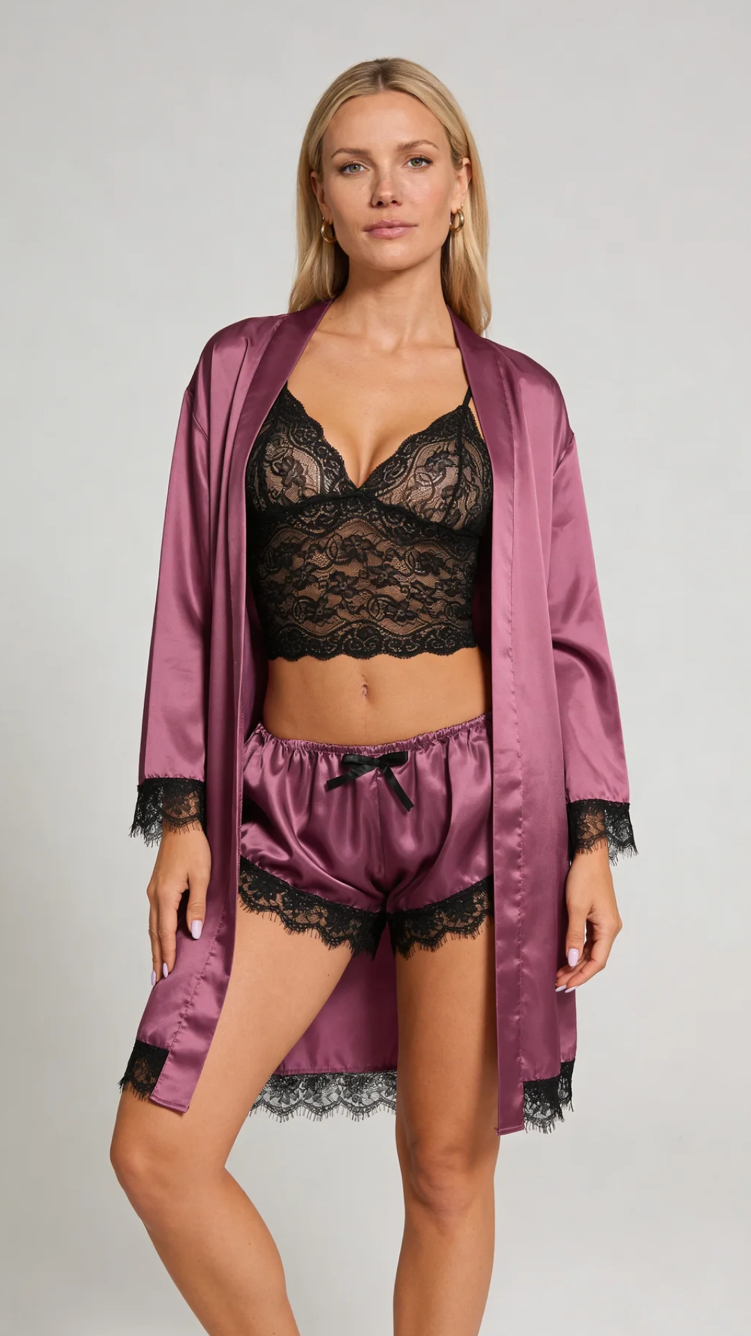 Aurora Satin Lounge Set