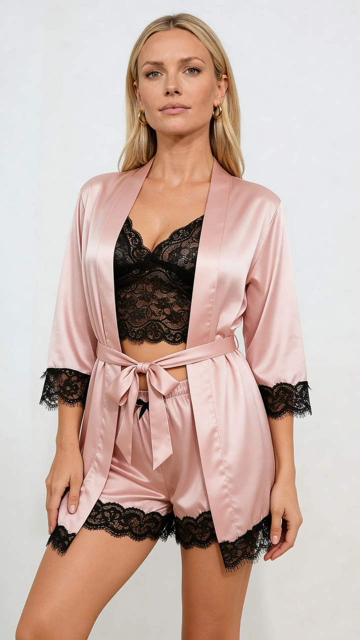 Aurora Satin Lounge Set