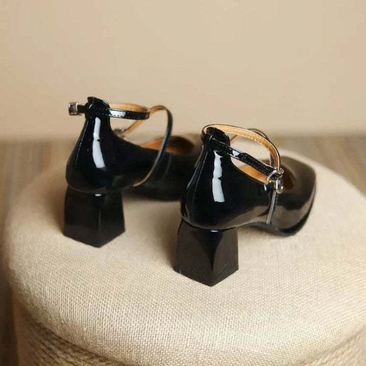 Leah | Elegant Ankle-Strap Pumps