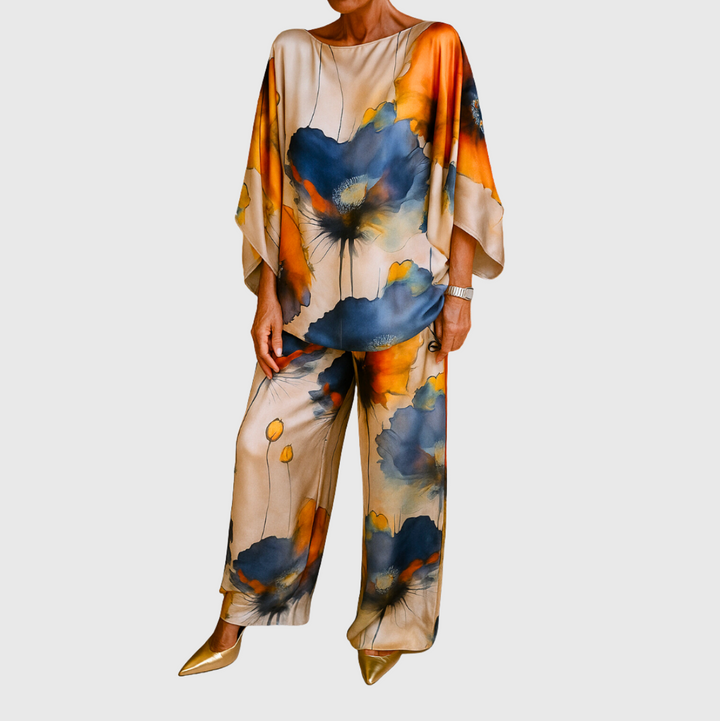Maelora | Satin Two-Piece Women&