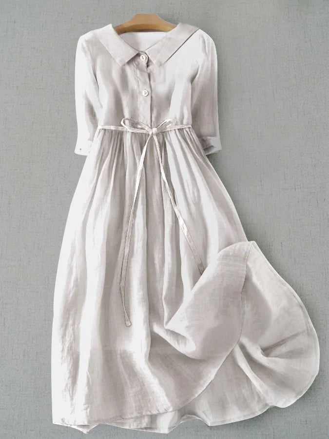 Rosie | Summer Lace-Up Waist Dress