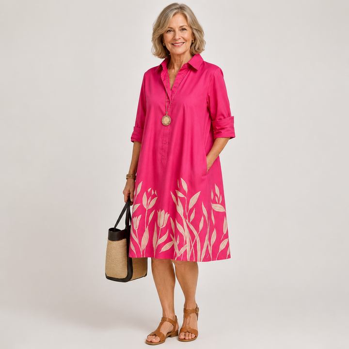 The Thomasin Shirt Dress
