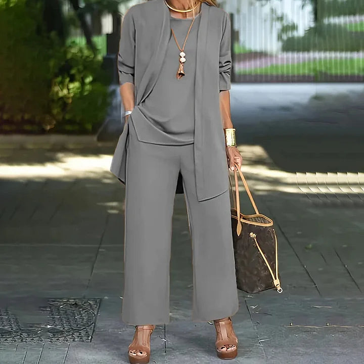 Kaevia | 3 Piece Loose Fit Lounge Set