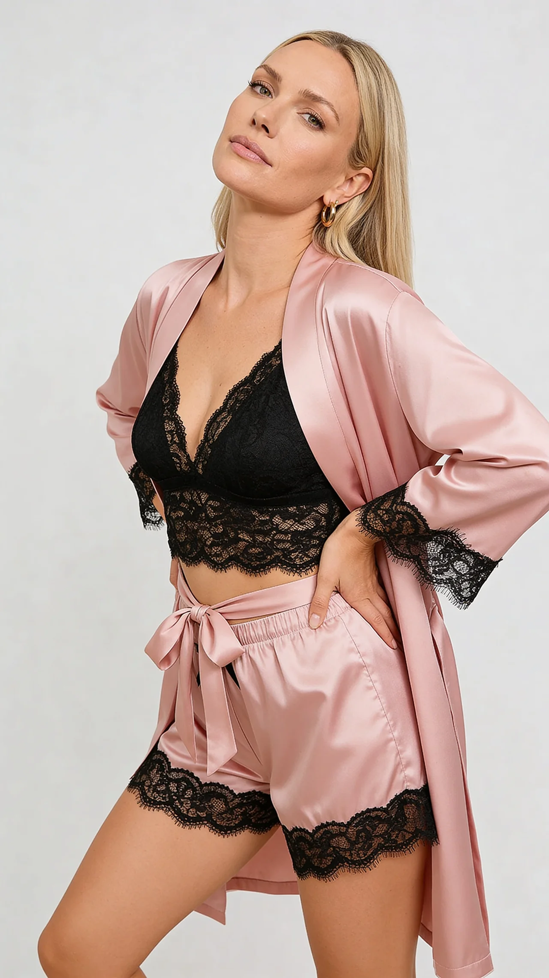 Aurora Satin Lounge Set