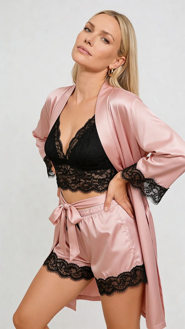 Aurora Satin Lounge Set