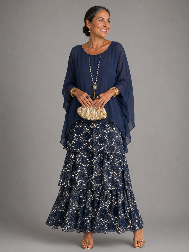 The Pauletta Tiered Maxi Dress
