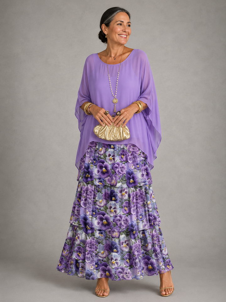 The Pauletta Tiered Maxi Dress