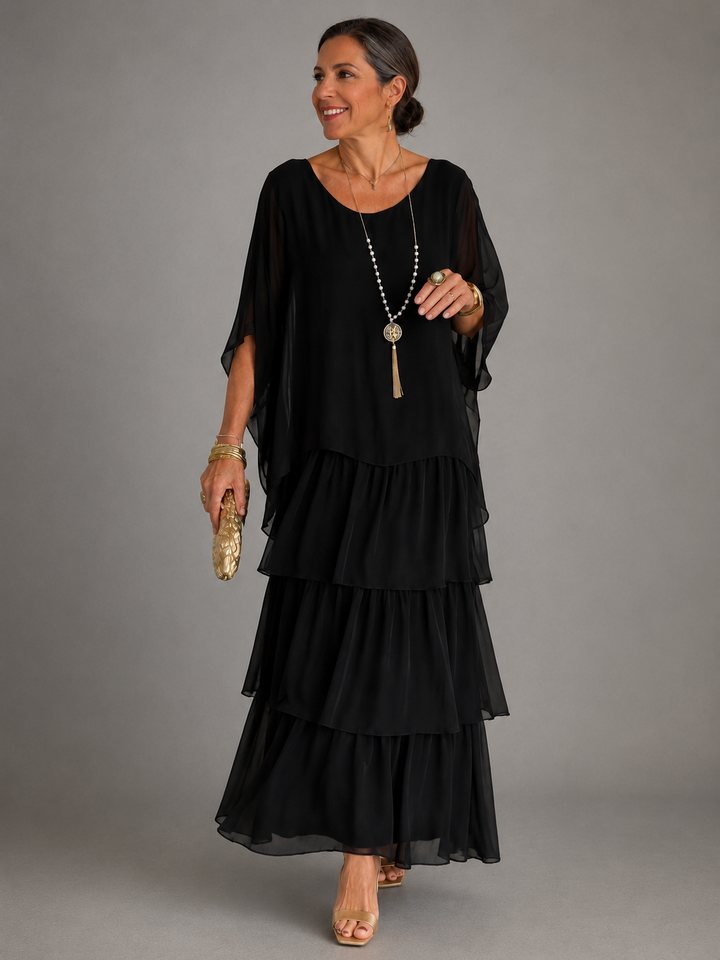 The Pauletta Tiered Maxi Dress