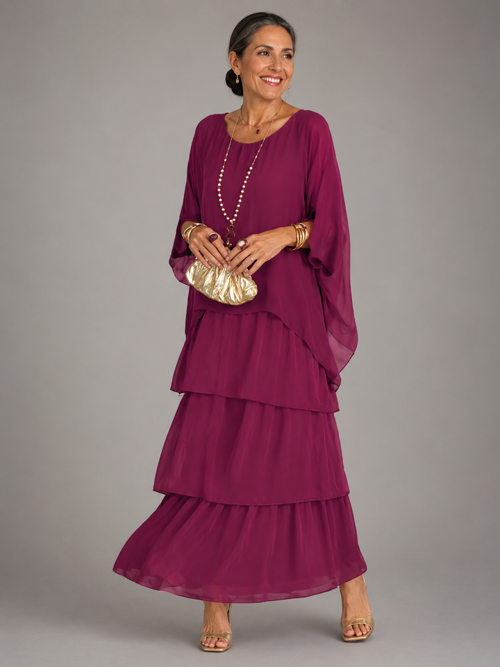 The Pauletta Tiered Maxi Dress
