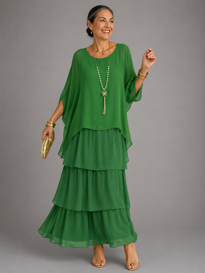 The Pauletta Tiered Maxi Dress