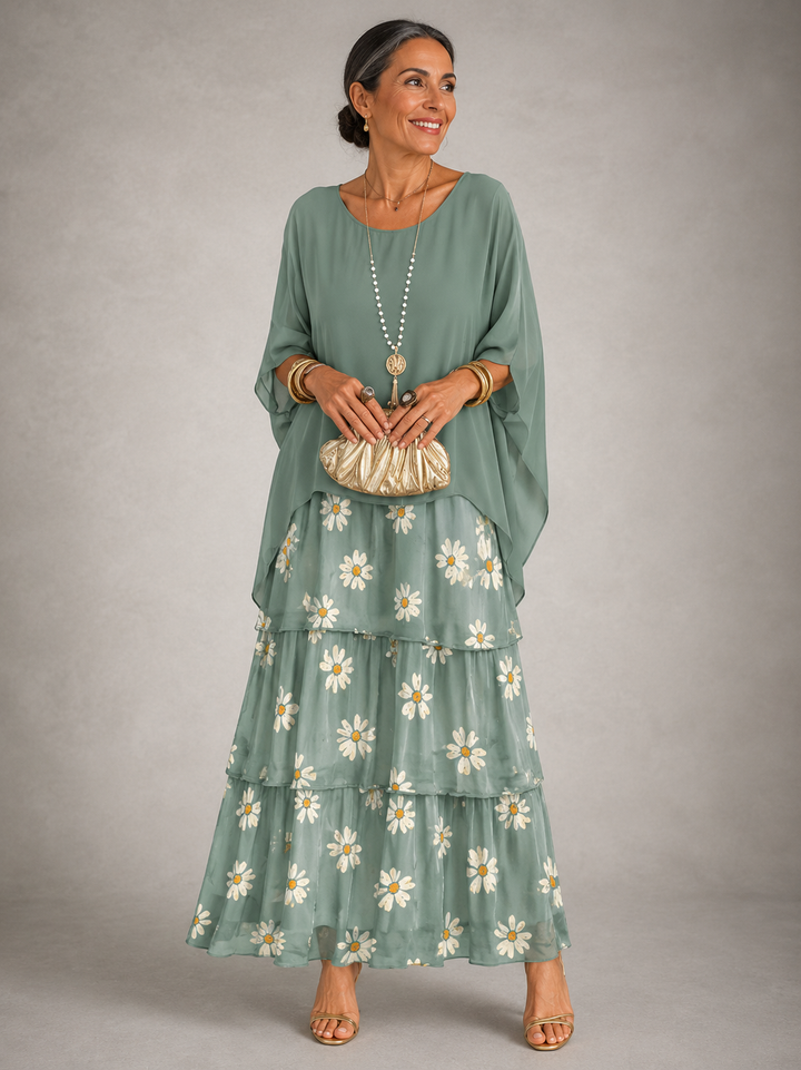 The Pauletta Tiered Maxi Dress
