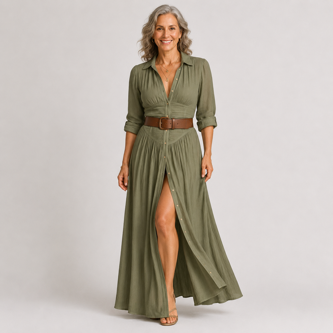 The Sabinia Shirt Dress