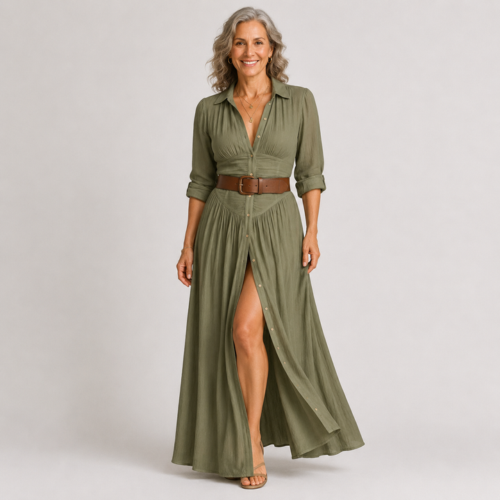 The Sabinia Shirt Dress