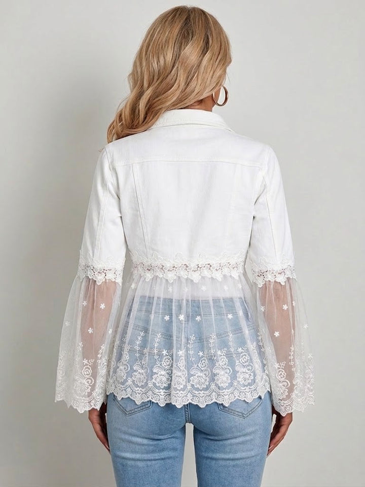 Sunnelace™ | Lace-Panel Jacket