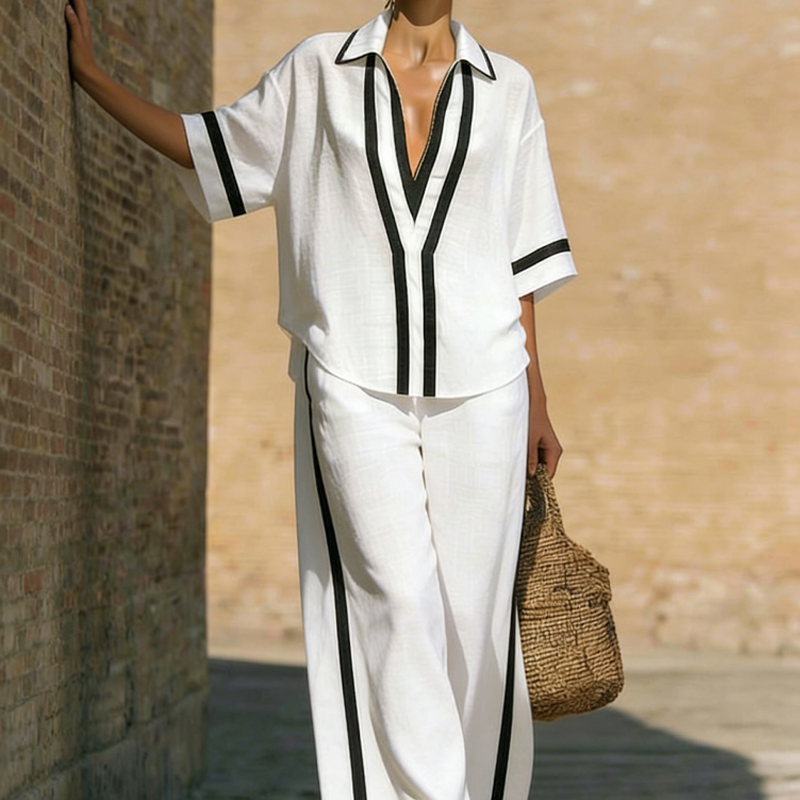 Riviera | Stripe Co-ord Set