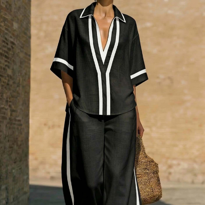 Riviera | Stripe Co-ord Set