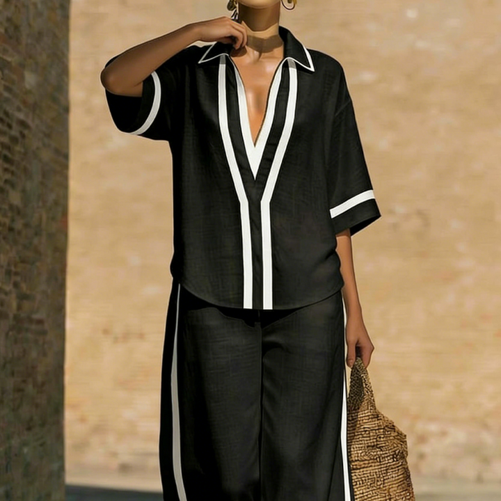 Riviera | Stripe Co-ord Set